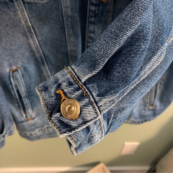 Zara Large Jean Jacket - Picture 7 of 8